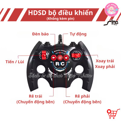 Đồ Chơi Xe Điều Khiển Tỷ Lệ 1:36 SINO 868-01C - Xe Địa Hình Xoay 360 độ
