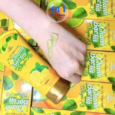 Kỳ Tế Bào Chết Collagen X3 Tẩy Tế Bào Chết Chanh Bạc Hà Làm Sạch An Toàn The Mát Dịu Nhẹ Đông Anh Chính Hãng 200ml