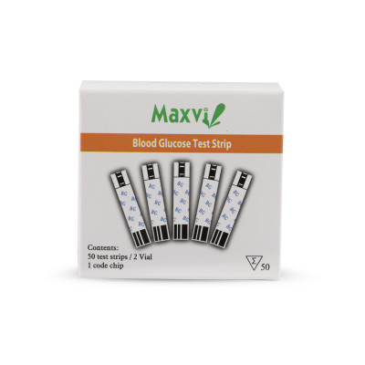 Que thử đường huyết Maxvi (hộp 25 que)