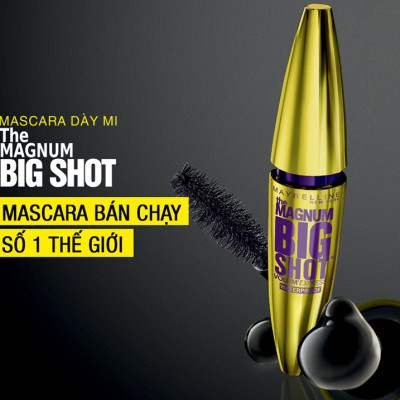 Mascara Maybelline Lam Dày Và Dài Mi Big Shot 10ml