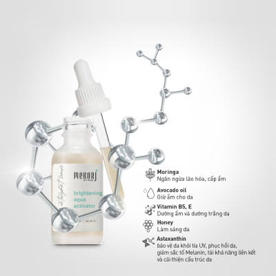 Bộ Đôi Mekorj: 1 chai Tinh Chất Dưỡng Ẩm & Làm Sáng (30ml) + 1 chai Tinh Chất Trẻ Hoá & Làm Mờ Nếp Nhăn Dành Cho Nam (30ml)