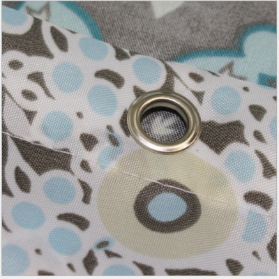 RÈM PHÒNG TẮM VẢI POLYESTER DÀY, KHÔNG THẤM NƯỚC VÀ CHỐNG NẤM MỐC