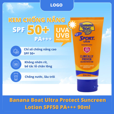 [CHÍNH HÃNG] Kem Chống Nắng Banana Boat SPF50–100+ PA++++ Dạng Lotion & Xịt Spray Cho Người Lớn & Trẻ Em Bảo Vệ Da Hiệu Quả