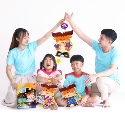 Lồng đèn trung thu Happy Kibu - Lồng đèn sáng tạo - Kibu thông minh nội tâm