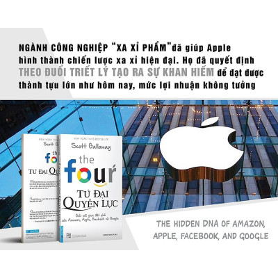 Sách - Tứ Đại Quyền Lực - Scott Galloway