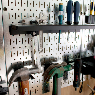 Giá treo búa Pegboard - Giá treo bằng thép sơn tĩnh điện - Phụ kiện cho bảng treo dụng cụ cơ khí