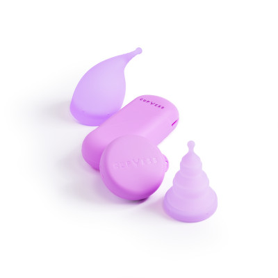 COMBO Cốc nguyệt san Cup Yess chính hãng – Gấp gọn Z Cup cỡ S (15ml) & Tiêu chuẩn S Cup cỡ S (30ml)