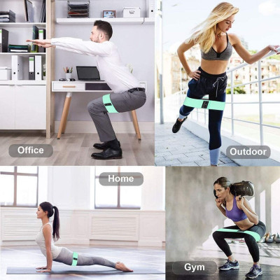 Bộ 3 dây kháng lực tập mông đùi AOLIKES A-3604 Hip Resistance bands
