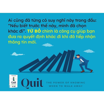 Sách - Từ Bỏ - Quit - Annie Duke - First News