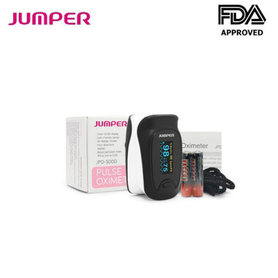 [Thương Hiệu Đức] Máy Đo Nồng Độ Oxy Và Nhịp Tim Jumper JPD-500D | Màn Hình Màu OLED 