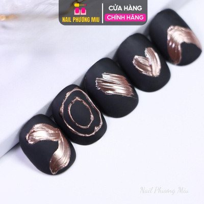 Gel Thủy Tinh Tráng Gương Vinimay, Giọt Sương, Vẽ Nổi Định Hình , Phụ Kiện Chuyên Dùng Trong Làm Nail Nữ Women Sơn Gel