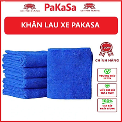 Khăn lau xe hơi, ô tô, xe máy siêu thấm, siêu mềm kích thước 27cm x 63cm PaKaSa