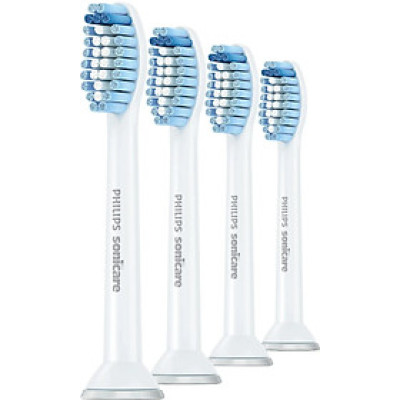 Set 4 đầu bàn chải Philips Sonicare Sensitive Brush Heads HX6054/07 Hàng chính hãng