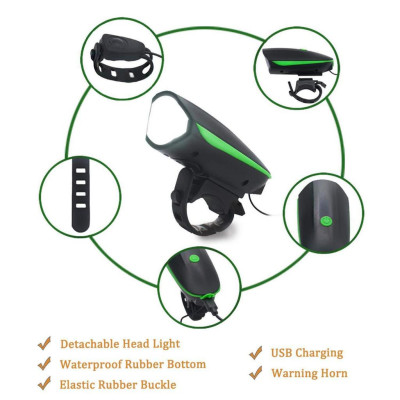 Còi gắn tay lái xe đạp dododios với 5 chế độ reo