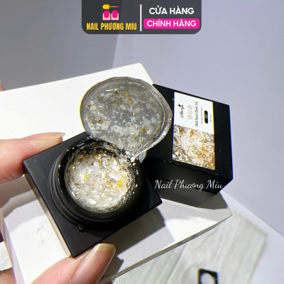 Gel Nhũ Xà Cừ Trắng Monya 8g Làm Nail, Tạo Hiệu Ứng Móng Đẹp Mắt: Ẩn Xà Cừ, Vân Đá, Gel Ẩn, Dễ Sử Dụng Cho Móng Lấp Lánh Nữ Women