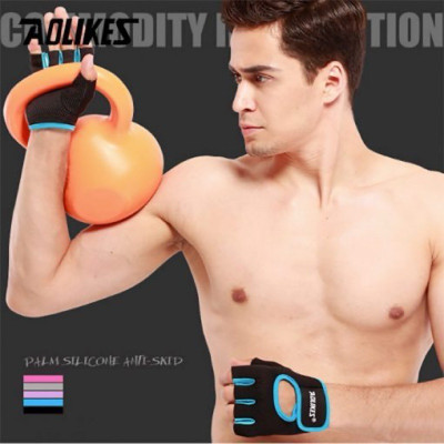 Găng Tay hở ngón tập gym Nam - Nữ Aolikes 1678
