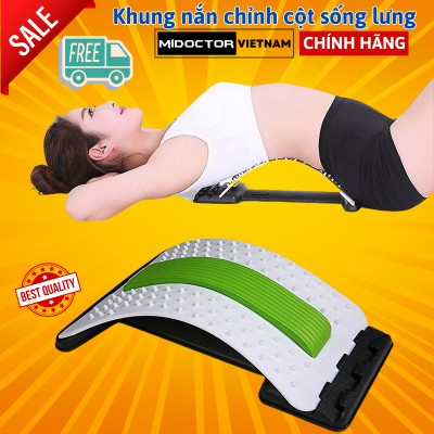 Khung Nắn Chỉnh Cột Sống, Khung Định Hình Cột Sống, Chống Thoát Vị Đĩa Đệm, Đau Lưng, Vai Gáy, Dụng Cụ Hỗ Trợ Tập Lưng - Chính Hãng miDoctor