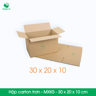 MXK5 - 30x20x10 cm - 100 Thùng hộp carton