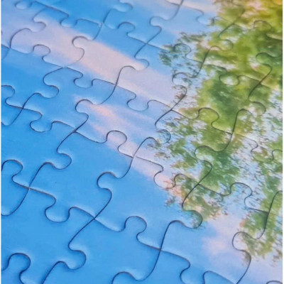 Bộ Tranh Ghép Hình Minh Châu - 60 x 80 cm (1500 Mảnh Ghép) - Santorini, Greece