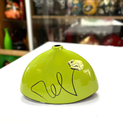 Bình hoa sơn mài Thanh Bình Lê- Bình cánh quạt kiểu lạ mắt cắm hoa, trang trí nhà cửa, văn phòng, kệ tủ, làm quà tặng ý nghĩa