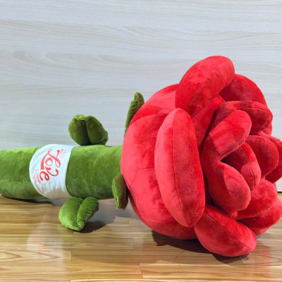 Gấu bông Hoa Hồng Đỏ Khổng Lồ Làm Quà Tặng 20/10, Hoa Hồng Nhồi Bông Cao Cấp Gấu Bông Dễ Thương