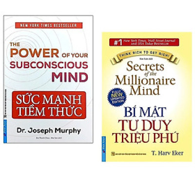 Combo Bí Mật Tư Duy Triệu Phú và Sức Mạnh Tiềm Thức ( Tái Bản )