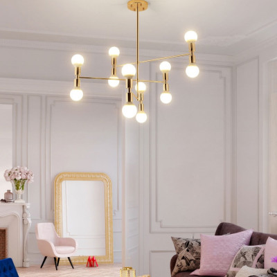 Đèn thả chùm MATER phong cách châu Âu hiện đại, sang trọng - kèm bóng LED chuyên dụng.