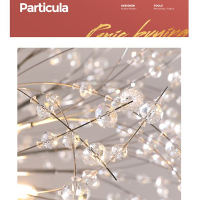 Đèn thả MONSKY LOUISA hoa bồ công anh trang trí nội thất cao cấp