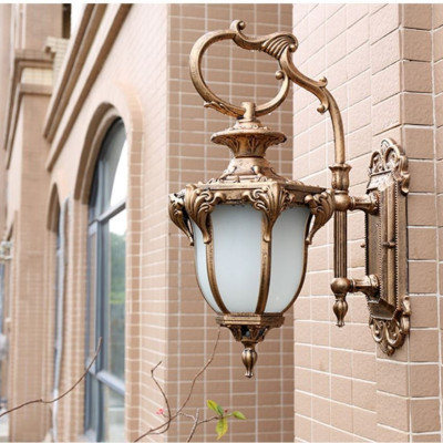 Đèn tường ZNCUS cổ điển trang trí ngoại thất, trang trí cột cổng, hành lang, ban công [ẢNH THẬT 100%].