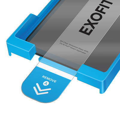 Bộ Dán Kính Cường Lực UNIQ EXOFit™ VIVID/ PRIVACY Cho iPhone 17 Pro Max Trong Suốt & Chống Nhìn Trộm Kèm Khung Dán Hàng Chính Hãng