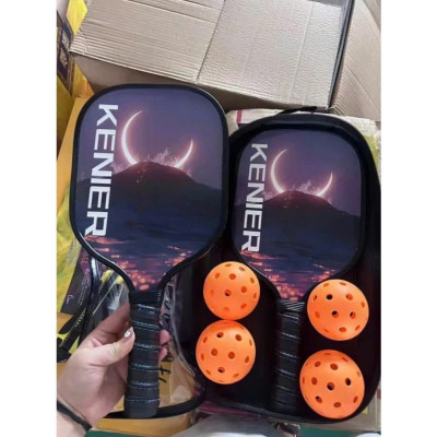 Bộ 2 Vợt Pickleball Cao Cấp + Kèm Túi Chống Sốc Và 4 Bóng