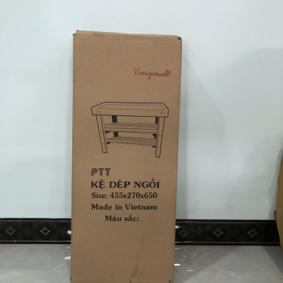 KỆ GIÀY DÉP KẾT HỢP GHẾ NGỒI