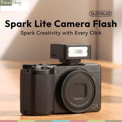 Ulanzi SL01 / SL02 / SL03 - Đèn Flash Mini GN08 Đế Gắn Hotshoe Dành Cho Máy Ảnh S.ony, C.anon, N.ikon, P.anasonic, O.lympus, F.ujifilm- Hàng chính hãng