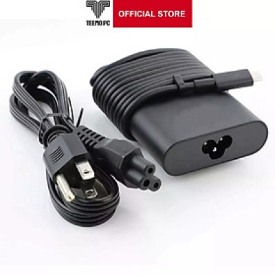 Sạc Tương Thích Cho Laptop Dell Xps 13 9365 Adapter 19.5V-3.34A Type-C - Hàng Nhập Khẩu New Seal TEEMO PC TEAC1393