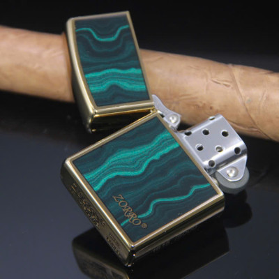 Vỏ Hộp Quẹt, Bật lửa Zorro Cao Cấp Họa Tiết Dòng Sông Phát Sáng
