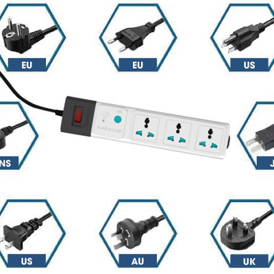 Ổ cắm kéo dài thông minh Wifi chính hãng Rạng Đông Model: OC02.WF 3C/3M/5M10A