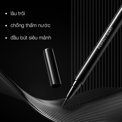 Bút kẻ mắt PERFECT DIARY dạng lỏng chống thấm nước lâu trôi nhanh khô dễ sử dụng không bị nhòe lem 0.5ml