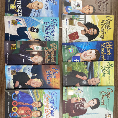 Combo sách Ươm mầm Tỷ phú nhí gồm 10 cuốn