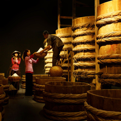 Đặc Sản Phan Thiết - [Cặp 2 Chai - 60N - 500Ml] Nước Mắm Tĩn Cá Cơm Ruột Đỏ Độ Đạm 60N Chai Thuỷ Tinh 500Ml Nước Mắm Truyền Thống