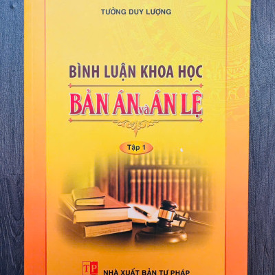 Bình Luận Khoa Học Bản Án Và Án Lệ