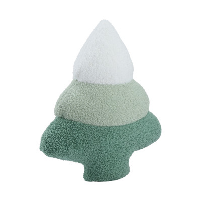 Gối Tựa Polyester LET IT SNOW-PENGUIN Màu Xanh Lá W40xD46xH10 Cm|Index Living Mall|Nội Thất Thái Lan