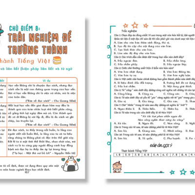 Sách - Combo Sổ Tay Hack Kiến Thức Toán Anh 7 & Đề Cương Toán Văn Anh 7 SKETCHNOTE (WU)