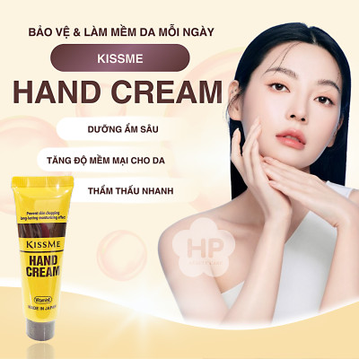 Kem Dưỡng Ẩm Và Làm Mềm Da Tay Kissme Moisturizing Hand Cream 65 G