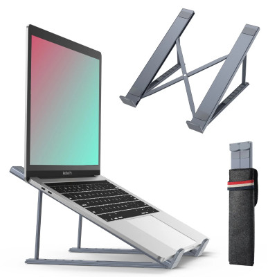 Giá đỡ laptop tản nhiệt gấp gọn Choetech H055 cho máy từ 9