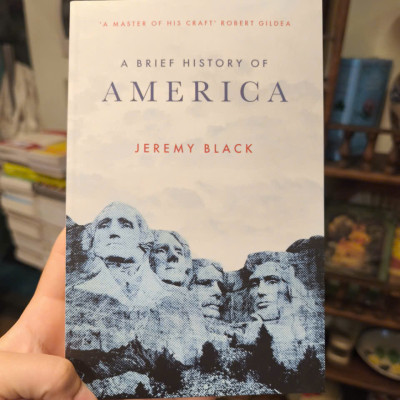 Sách - A Brief History of America by Jeremy Black | American History English Book | Sách ngoại văn