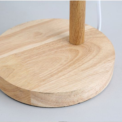 Đèn bàn trang trí phòng KASADIN thân gỗ độc đáo