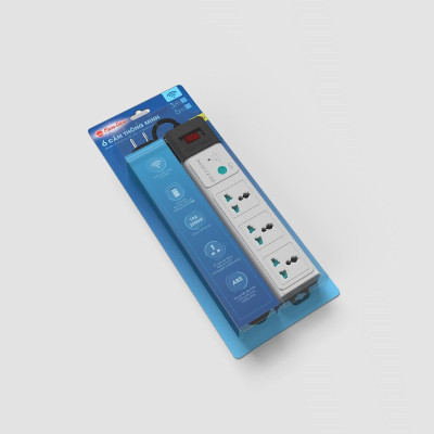 Ổ cắm thông minh Wifi Rạng Đông OC02.WF chiều dài 3M/5M kết nối không dây qua Wifi, điều khiển từ xa thông qua Internet bằng App RangDongSmart