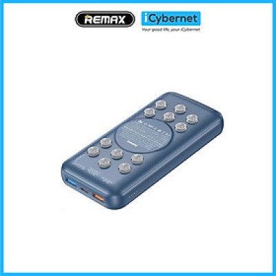 Sạc dự phòng 20000mAh sạc nhanh không dây 15W Remax RPP-207 sạc nhanh 22.5W QC3.0 - Hàng chính hãng