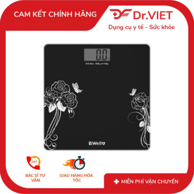 Cân sức khỏe điện tử B.Well Swiss PRO-165 (đen)