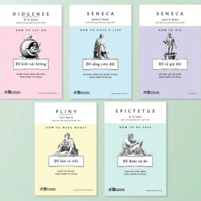BOXSET 5 CUỐN TRIẾT HỌC: Để Sống Trên Đời + Để Từ Giã Đời + Để Được Tự Do + Để Làm Ra Tiền + Để Biết Nói Không - Nhiều tác giả - Nhã Nam